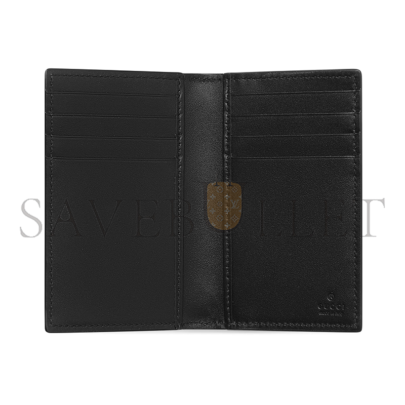 GUCCI GG EMBLEM CARD CASE 850183 (12*7.5cm)